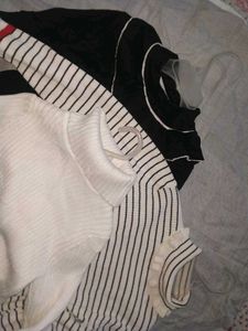 Combo of 3 Ribbed Sweaters for Kids (5-6 Years)