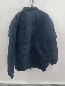 Navy Blue Puffer Jacket