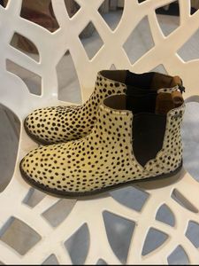 Animal Print Ankle Boots