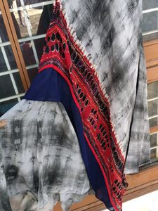 Grey Heavy Party Wear Gown