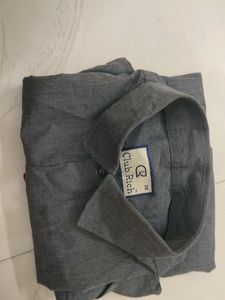 Gray Half Hand Shirt