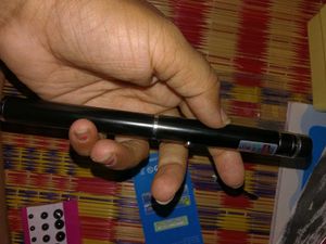 Black Laser Pointer Pen
