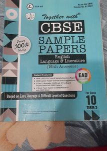 CBSE Sample Papers English Class 10 Term 2