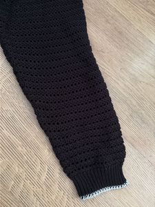 Chic Black Knit Sweater