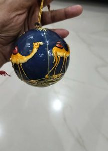 Hand-Painted Christmas Ornament