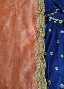 Stylish Navy Blue lehenga choli