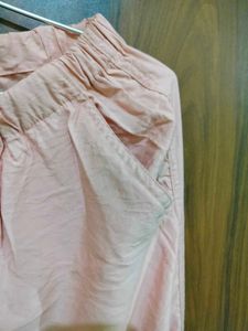 Women's Pink Cargo Pants