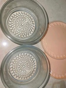 Glass Storage Bowls with Lids
