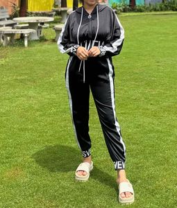 Black & White Tracksuit