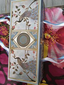 Elegant Peacock Decorative Box
