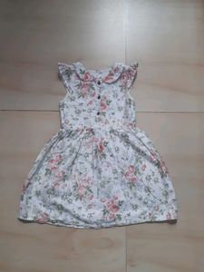 Floral Print Baby Dress