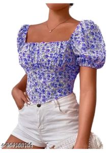 square neck line top