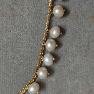 freshwater pearl short choker