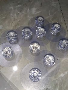 Set of 18Crystal Cabinet Knobs mixlot