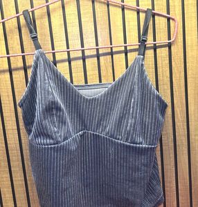 Sparkly Velvet Cami Top