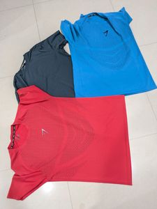 Three Tshirts For Men Gym Wear