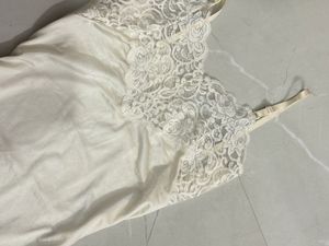 Lace Trim Slip Dress