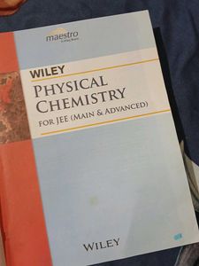 Wiley Physical Chemistry for JEE 2020
