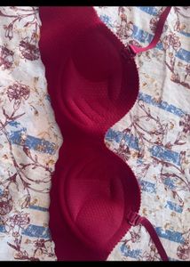 Maroon Push Up Bra
