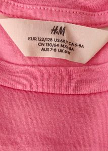 Pink Tee Shirt With Heart Sequence