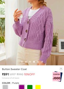 Savana Knitted Sweater Coat