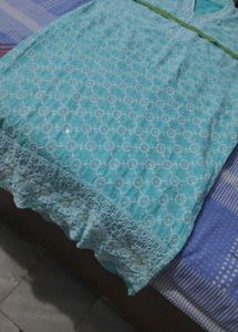 Beautiful Blue Kurta xl size
