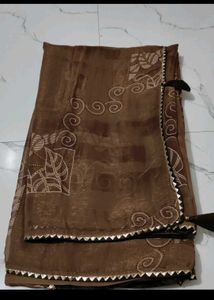 Elegant Embroidered Saree