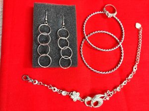 Silver Jewelry Set , Pre-Loveed Collections✨