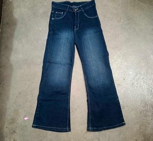 Classic Dark Wash Flare Jeans