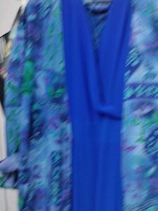 Blue jumpsuit
