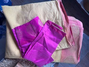 Cotton Banarasi Saree