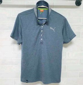 Geniune Puma Vahn Blue Polo T-Shirt