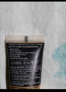 Faces Canada All Day Hydra Matte Foundation