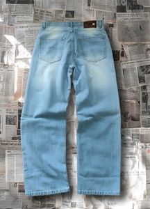 whisker unisex baggy jean