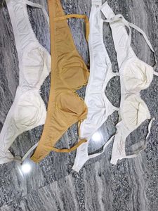 Comfortable Cotton Bras - Pack of 3