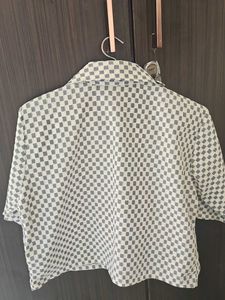 Zara Checkered Collared Shirt