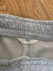 Kids Light Grey Sweat Shorts