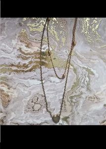 Chic Layered Heart Necklace 💜