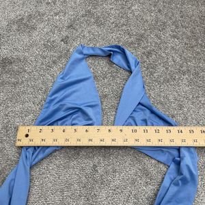 Princess Polly Cropped Halter Backless Top