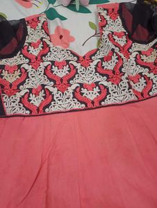 Ethnic Pink Anarkali Kurta