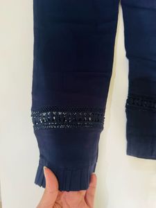 Comfortable Blue Palazzo Pants