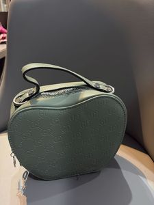Chic Apple-Shaped Handbag
