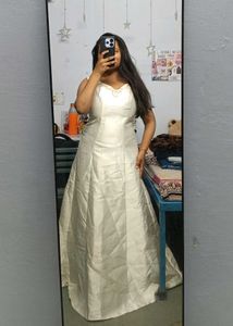 Elegant White Gown