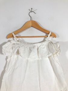 Off White A-Line Top(Girl’s)