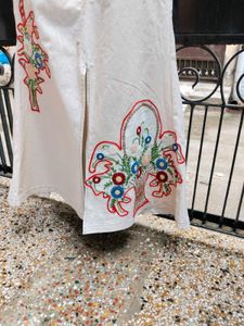 Customized Embroidered Denim skirt