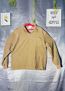 Zara Fleece Quarter Zip Sweatshirt