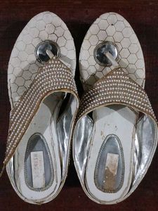 Embellished Flat Sandals