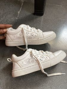 Stylish White Sneakers