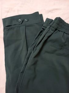 Olive colour formal pant