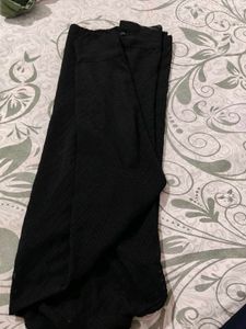 Black Sheer Long Sleeve Shirt